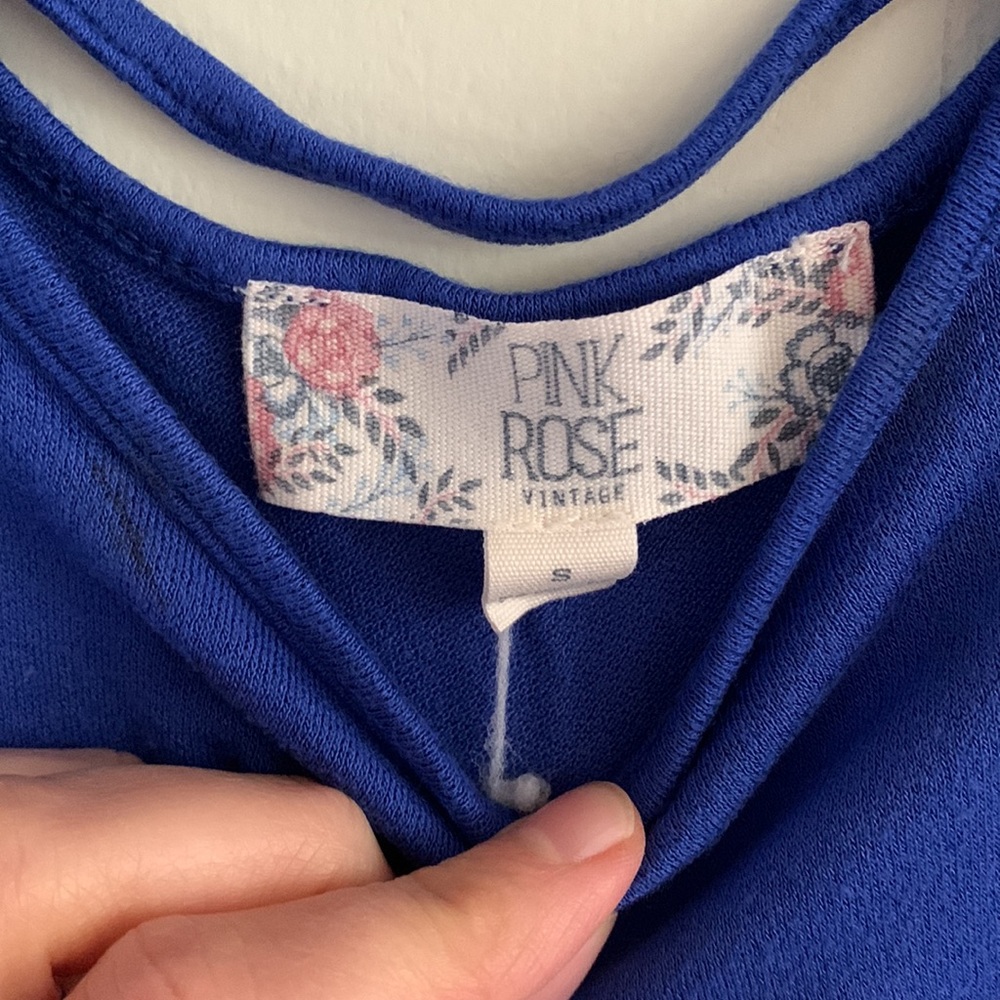 Pink Rose Tank - Picture 2 of 3